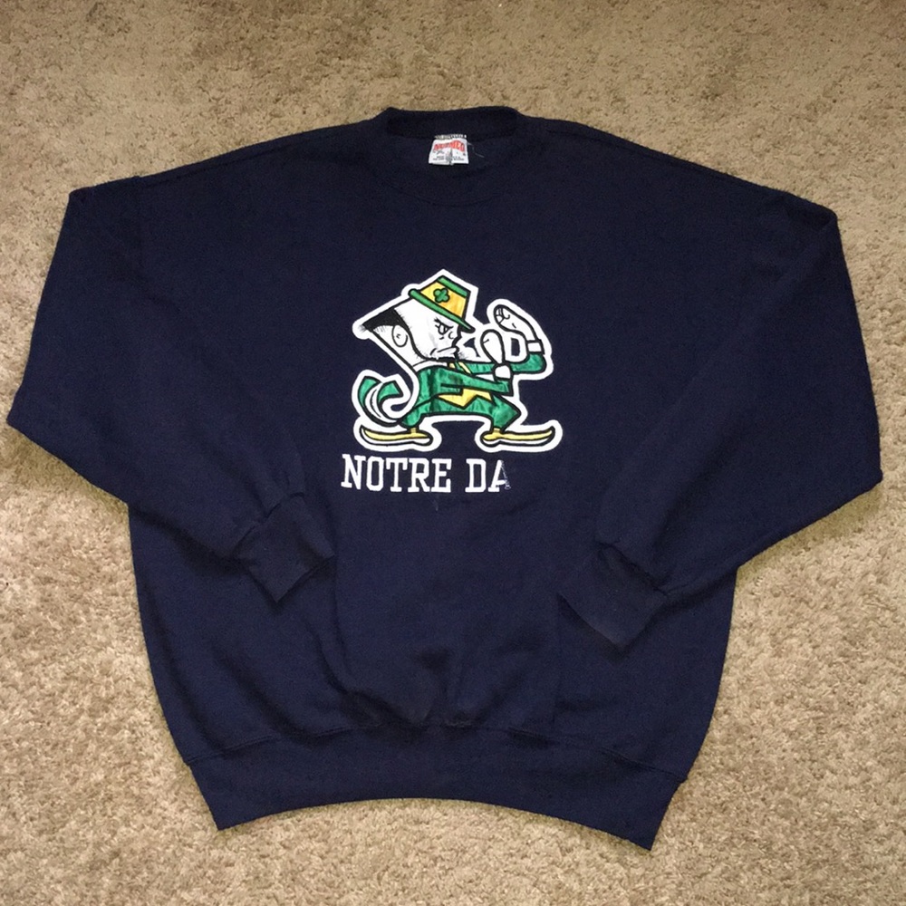 Vintage Notre Dome Sweatshirt